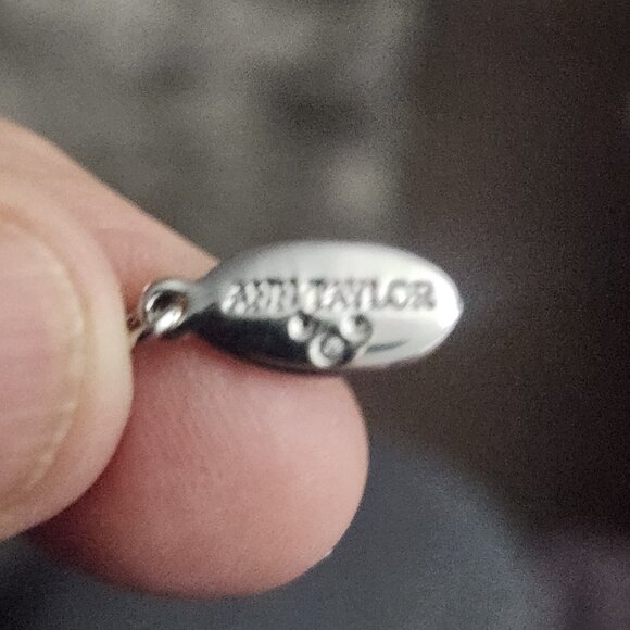 Ann Taylor Faux Pearl & Diamond Rhinestone Clusters 4 Strands Necklace Silver - Picture 6 of 10